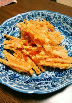 簡単☆人参の天ぷら-レシピのメイン写真