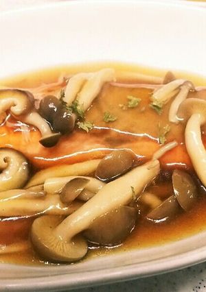 塩鮭のソテー~きのこ南蛮ソース-レシピのメイン写真
