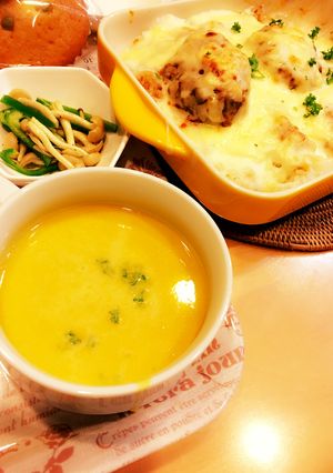 煮込みハンバーググラタン♪今日の晩ごはん-レシピのメイン写真