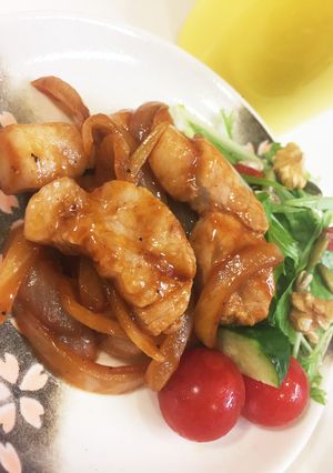 ☆簡単☆ご飯が進む☆ポークチャップ！-レシピのメイン写真