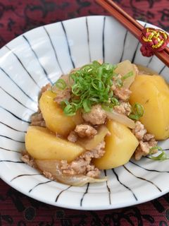 じゃかいものそぼろあん【作り置き】-レシピのメイン写真
