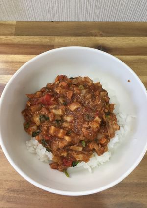 さば缶ドライカレー-レシピのメイン写真