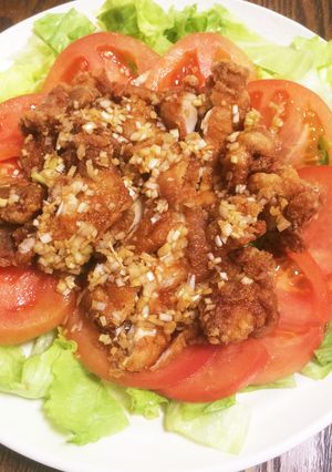 我が家の油淋鶏〜もも肉の葱ソース〜-レシピのメイン写真