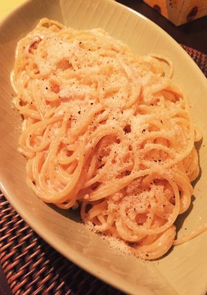 明太子とポルチーニ茸の濃厚クリームパスタ-レシピのメイン写真