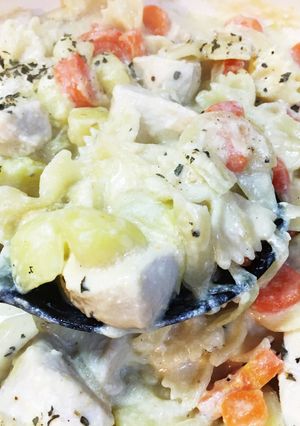 ルー不要！豆乳クリームパスタ？シチュー？-レシピのメイン写真