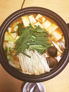 きのこたっぷり!うちのピリ辛キムチ鍋♪-レシピのメイン写真