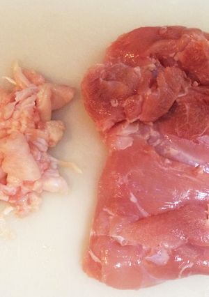 料理バサミで簡単☆鶏肉の下処理の仕方-レシピのメイン写真