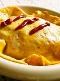 簡単オムライス　チーズ入り