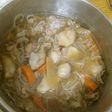 さといもと豚肉の煮込み鍋