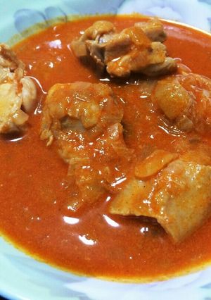鶏肉のクリーム煮(パプリカ煮)-レシピのメイン写真
