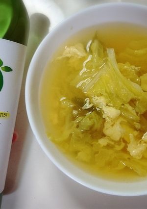 カラマンシーでさっぱり白菜スープ-レシピのメイン写真