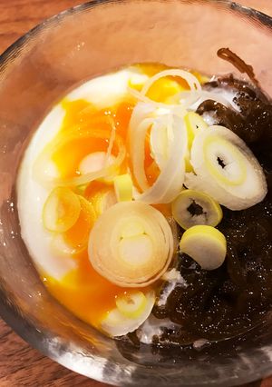 酸っぱくない温玉もずく♡-レシピのメイン写真