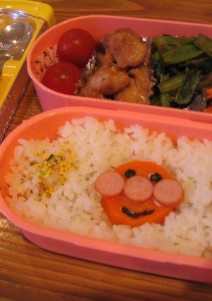 アンパンマンに見えるかな？弁当-レシピのメイン写真