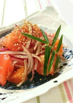 トマサーモン-レシピのメイン写真