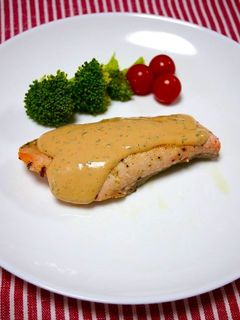 簡単!銀鮭のオーロラソース-レシピのメイン写真