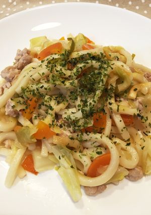 風邪、離乳食にも☆炊飯器で焼きうどん-レシピのメイン写真