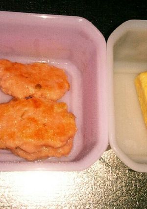 離乳食後期★鮭ハンバーグ★-レシピのメイン写真