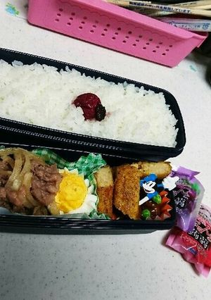兄chan お弁当（記録用）-レシピのメイン写真