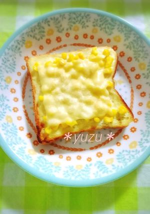 超簡単！ピリッと柚子胡椒のコーントースト-レシピのメイン写真