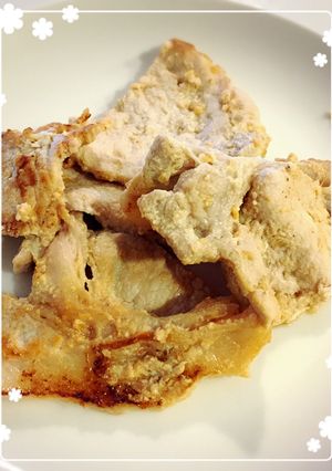 ♡調味料はガリのみ♡豚肉の生姜焼き（風）-レシピのメイン写真