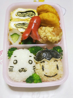 キャラ弁 ゴマちゃん&アシベ-レシピのメイン写真