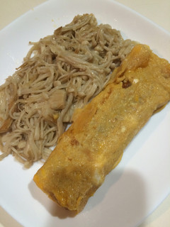 えのきのバターソテーと卵焼き-レシピのメイン写真