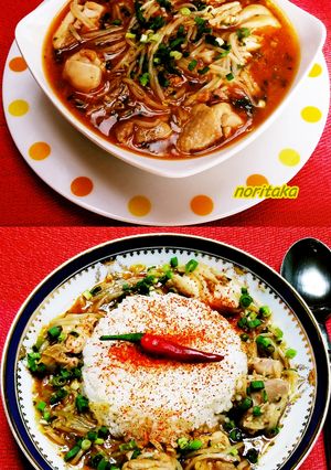 麻婆萌え萌え鶏ちゃんヾ(///∇//)♡-レシピのメイン写真
