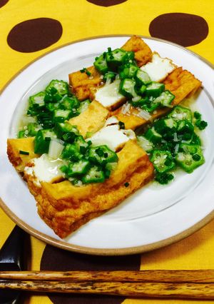 オクラとえのき茸のあんかけ-レシピのメイン写真