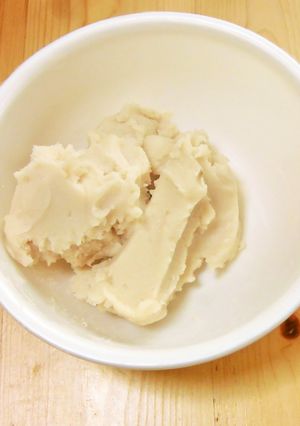 和菓子作りに♪市販の白花豆煮で簡単白あん-レシピのメイン写真
