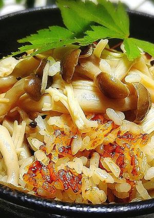 ◆香り立つ♪きのこのふっくら炊き込みご飯-レシピのメイン写真