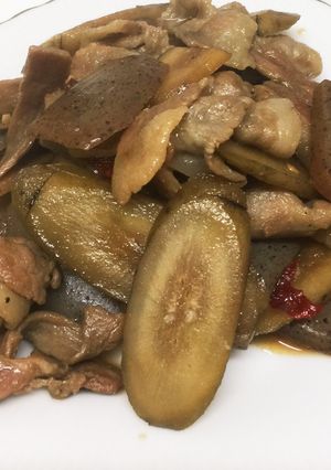 豚肉とごぼうのピリ辛煮-レシピのメイン写真