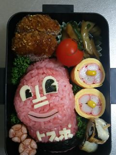 旦那⭐キャラ弁 トスポ君-レシピのメイン写真