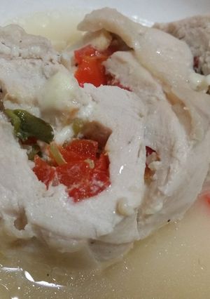 レンジで簡単♪しっとり鶏むねロール-レシピのメイン写真