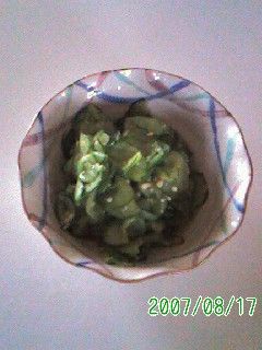 きゅうりの味噌和え-レシピのメイン写真
