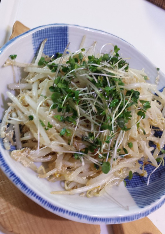 シャキッともやし炒め　～タラコと～-レシピのメイン写真