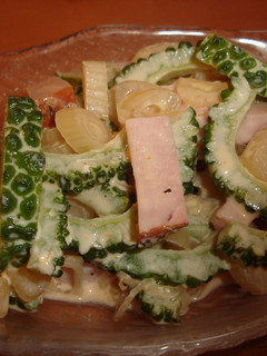 ゴーヤとらっきょうのスパイシーサラダ☆-レシピのメイン写真