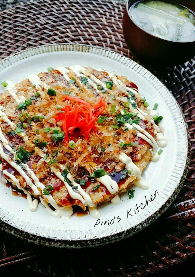 え？！お好み焼き？！焼き卵かけご飯だよ♡-レシピのメイン写真