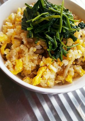 野菜高ッ!そんな時は節約☆しめじの炒飯♥-レシピのメイン写真