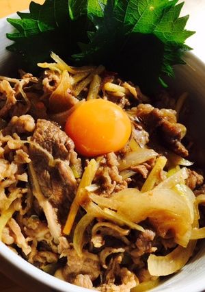 男飯☆生姜牛丼-レシピのメイン写真