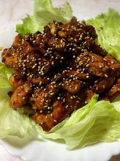 簡単!鶏むね肉で作る甘辛照り焼きチキン-レシピのメイン写真
