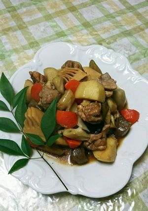 たけのこ・里芋・鶏肉で♪おもてなし筑前煮-レシピのメイン写真