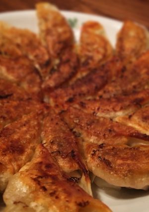 行列の味！ニンニク餃子-レシピのメイン写真