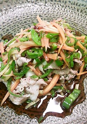豚野菜炒めのポン酢でサッパリ-レシピのメイン写真
