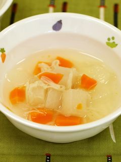離乳食12か月~ホタテと根菜のスープ煮-レシピのメイン写真