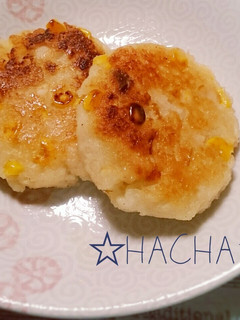 カリッもち♪れんコーンもち-レシピのメイン写真