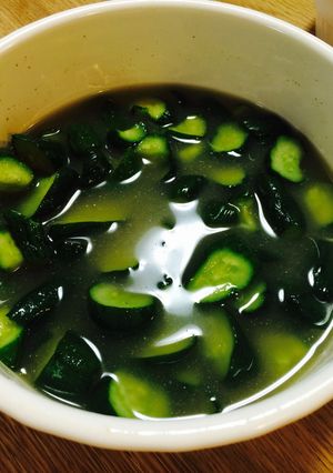 ビールがかくし味のきゅうりのからし漬け-レシピのメイン写真