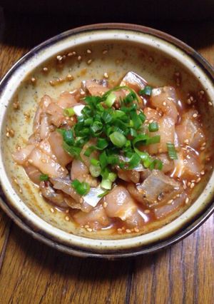 太刀魚のユッケ-レシピのメイン写真