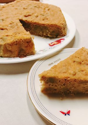 材料２つ！簡単&ヘルシーさつまいもケーキ-レシピのメイン写真