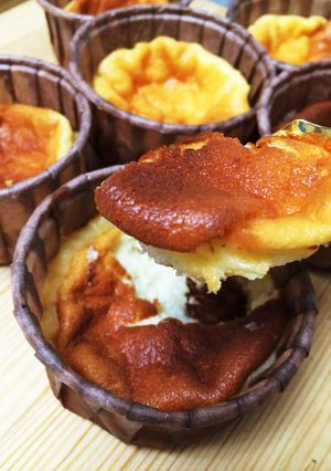 ミキサーでベイクドチーズケーキ-レシピのメイン写真