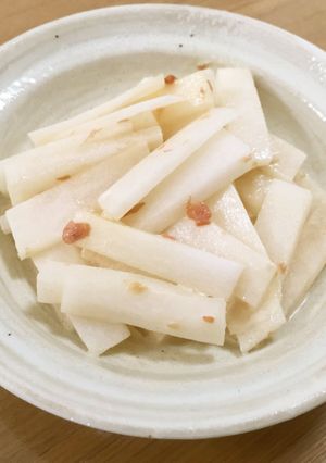 【減塩】大根の梅マヨ和え-レシピのメイン写真